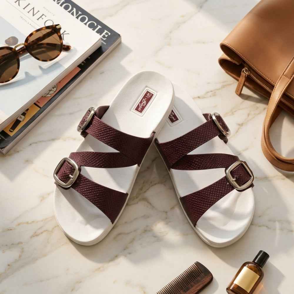Women Lightweight EVA Casual Sandals | Adjustable Buckle Strap Comfort Summer Sandals