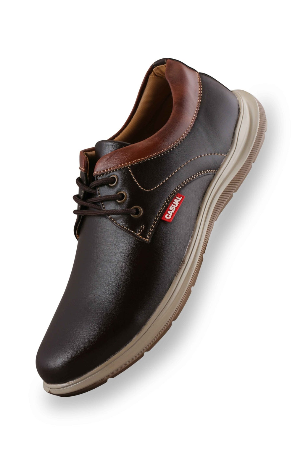 BalanSole Men’s Leather Shoes | Premium Comfort Sole | Office & Party Wear Corporate Casuals - Balansole Originals