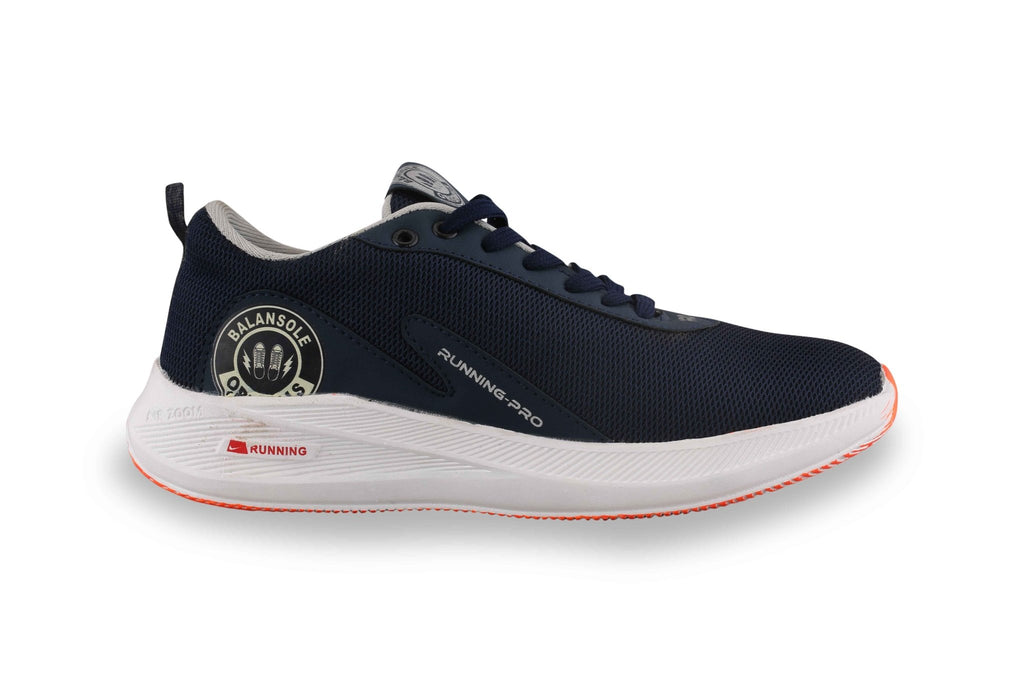 BalanSole Navy Blue Lightweight Unisex Sneakers – Cushioned Sole & Trendy Sporty Design - Balansole Originals